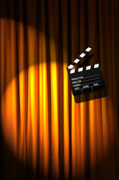 Movie clapper board — Stock Photo, Image