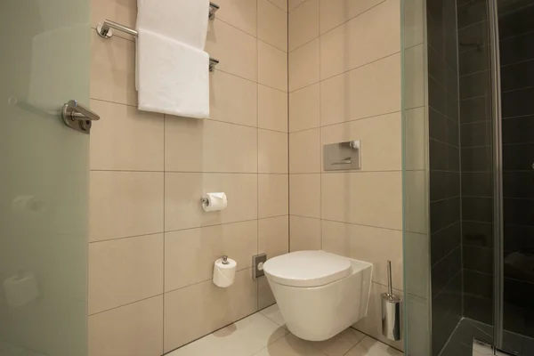 Moderne Toilette im Badezimmer — Stockfoto