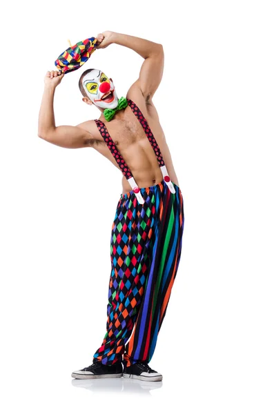 Lustiger Clown — Stockfoto