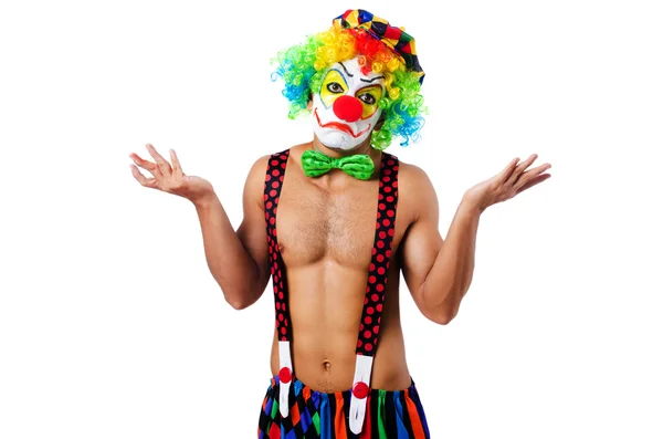 Buffo clown — Foto Stock