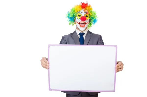 Businessman clown — Stock Photo, Image