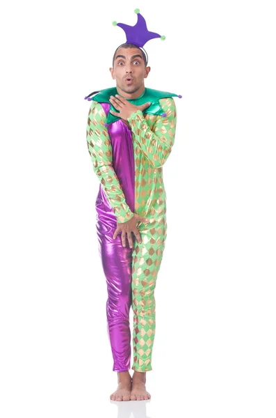 Clown Mann — Stockfoto