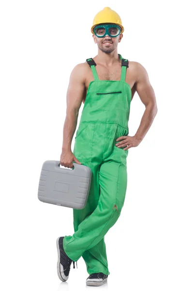 Man with toolkit — Stock Photo, Image