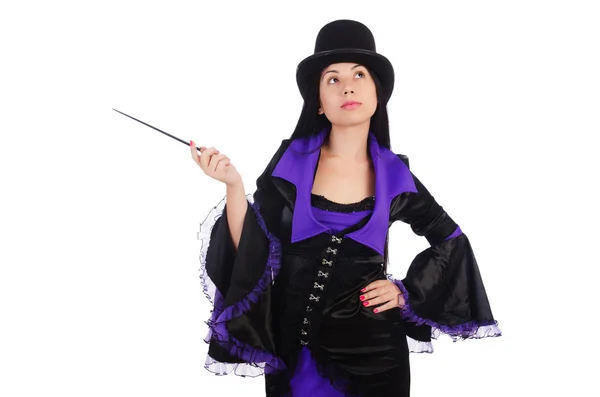 Woman magician — Stock Photo, Image