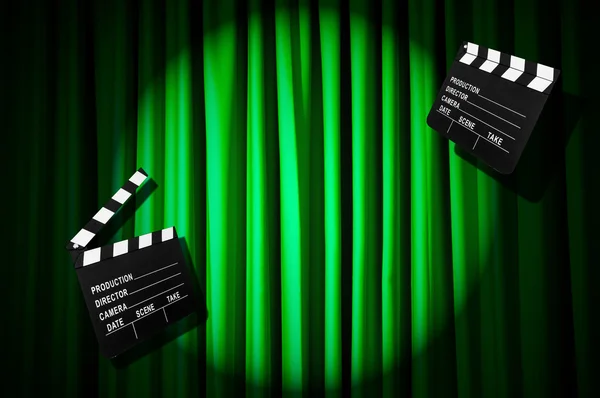 Movie clapper board — Stock Photo, Image