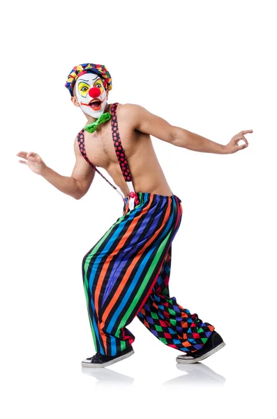 Lustiger Clown — Stockfoto