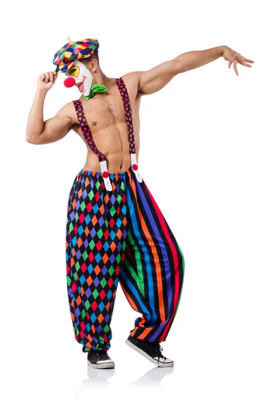 Lustiger Clown — Stockfoto