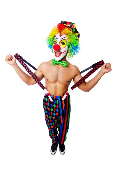 Lustiger Clown — Stockfoto