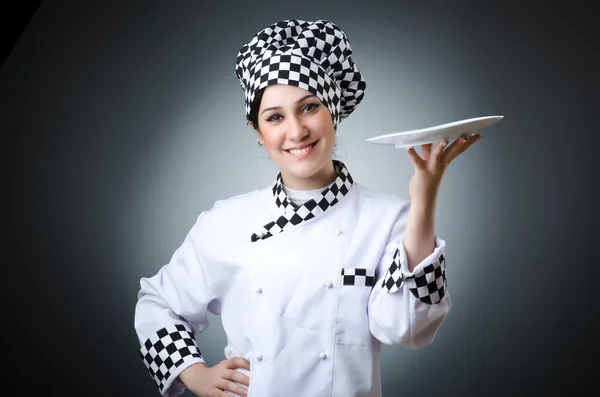 Cocinero bonito — Foto de Stock