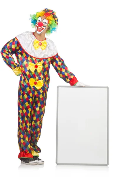 空白板小丑 — 图库照片