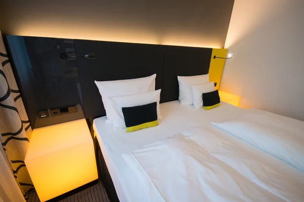 침실의 현대 인테리어 — 스톡 사진
