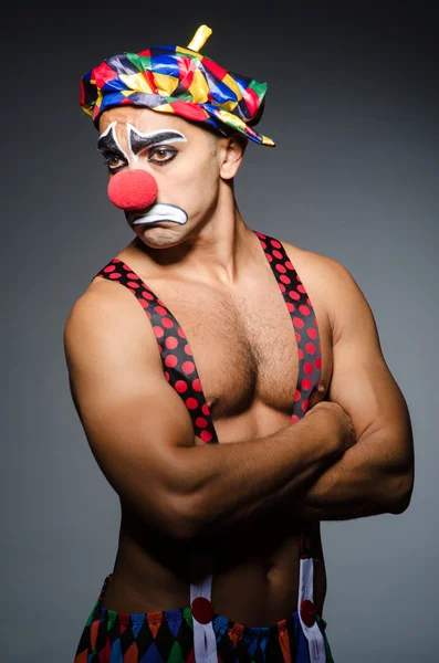 Trauriger Clown — Stockfoto