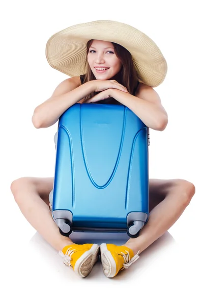 Young girl travelling — Stock Photo, Image