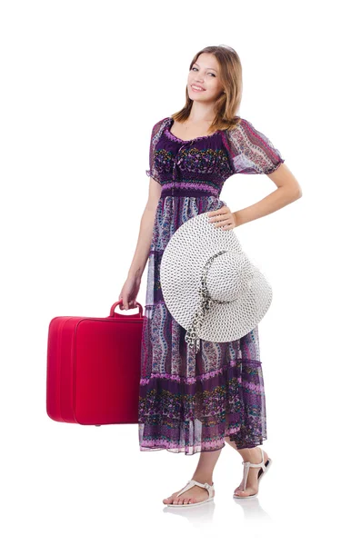 Young girl travelling — Stock Photo, Image