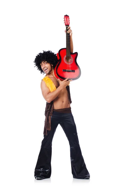 Chitarrista maschile — Foto Stock