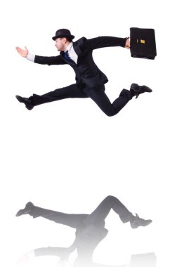 komik işadamı atlama