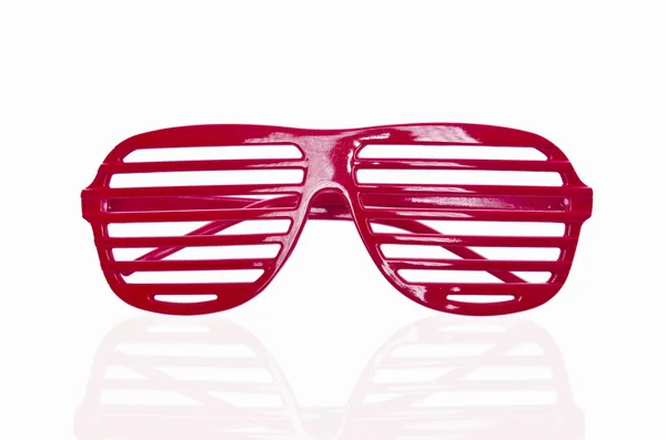 Gafas de sol rayas rojas — Foto de Stock