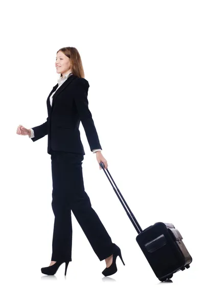 Mujer de negocios viajando — Foto de Stock