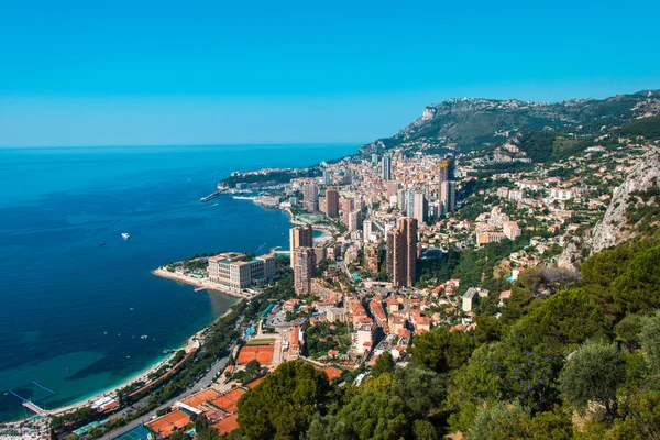 Вид на Монте-Карло в летний день — стоковое фото