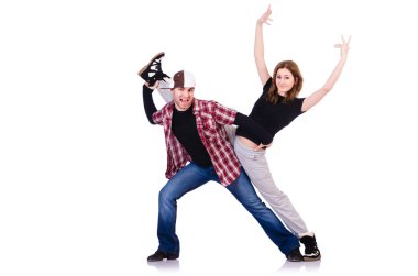 modern dansları dans dansçı çifti