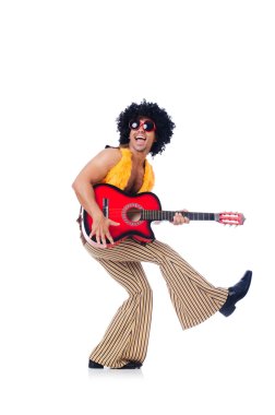erkek gitarist
