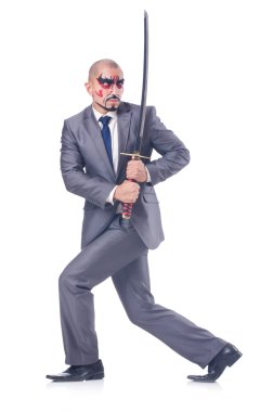 işadamı ile kılıç