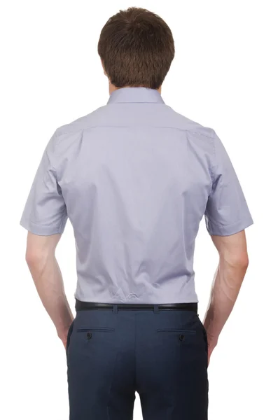 Male model with shirt — Stock Photo, Image