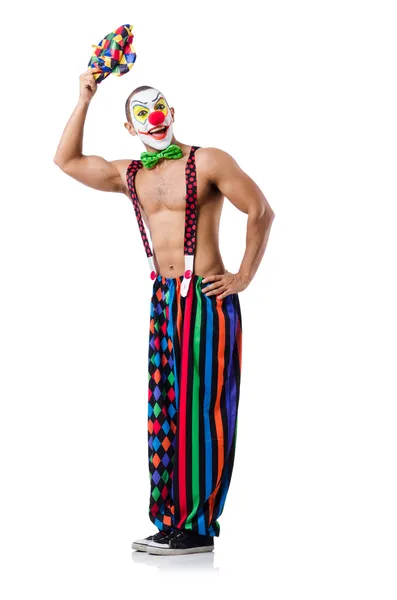 Lustiger Clown — Stockfoto