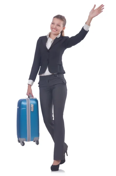 Businesswoman travelling — Stock Photo, Image