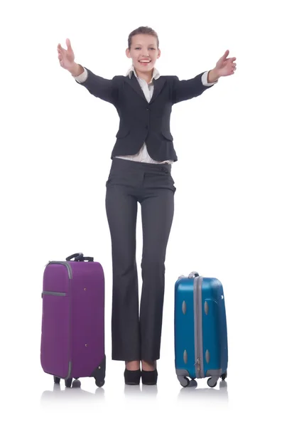 Businesswoman travelling — Stock Photo, Image