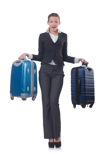 Businesswoman travelling — Stock Photo, Image