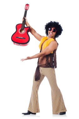 erkek gitarist