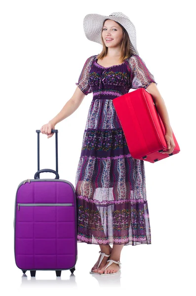 Young girl travelling — Stock Photo, Image