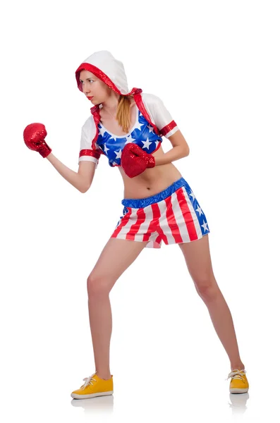 Boxer femme — Photo