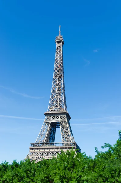 Eiffel tower isolated on the white — Stock Photo, Image