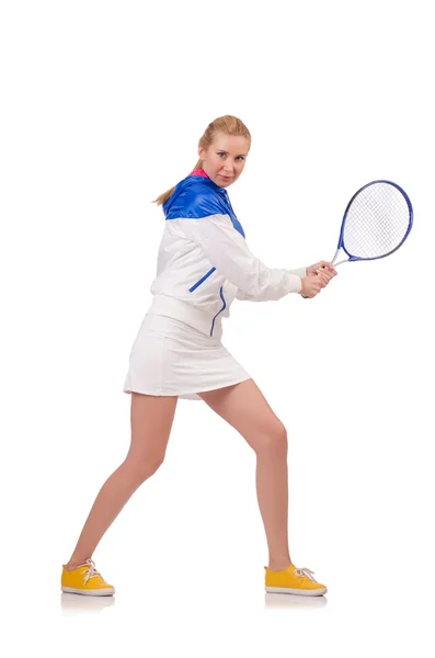 Giocatrice di tennis — Foto Stock