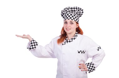 Woman cook clipart