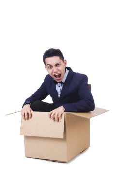 komik adam kutusunda