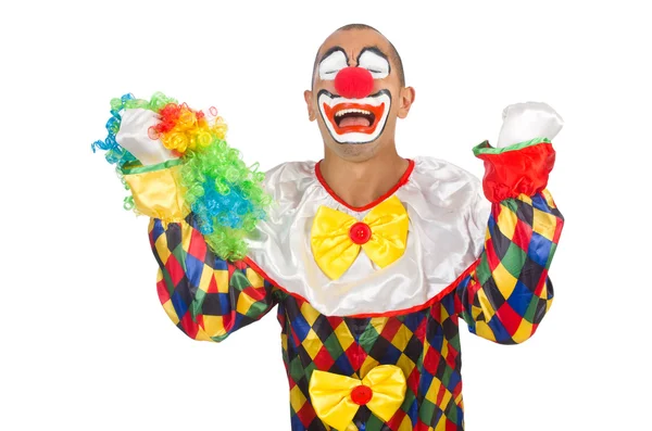 Ledsen clown — Stockfoto