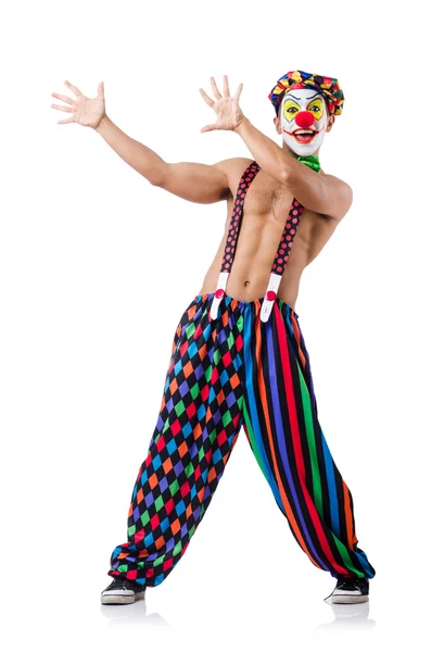 Funny clown — Stock Photo, Image