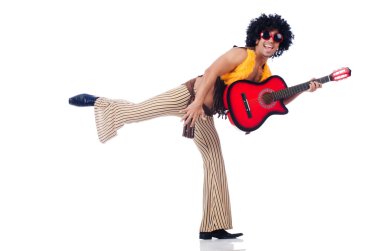 erkek gitarist