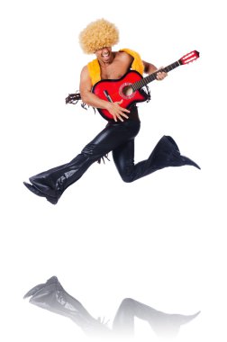 erkek gitarist