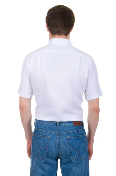 Mannelijk model met shirt — Stockfoto