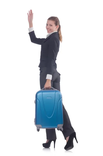 Businesswoman travelling — Stock Photo, Image