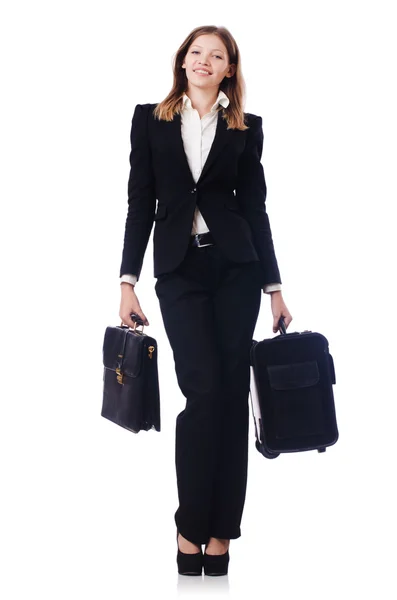 Businesswoman travelling — Stock Photo, Image