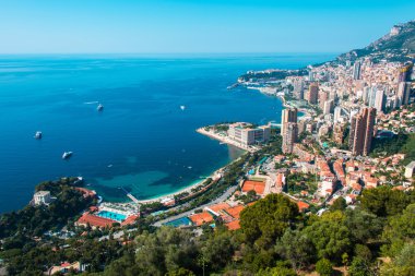 yaz gününde monte carlo görünümü