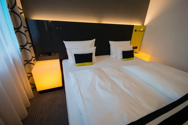 침실의 현대 인테리어 — 스톡 사진