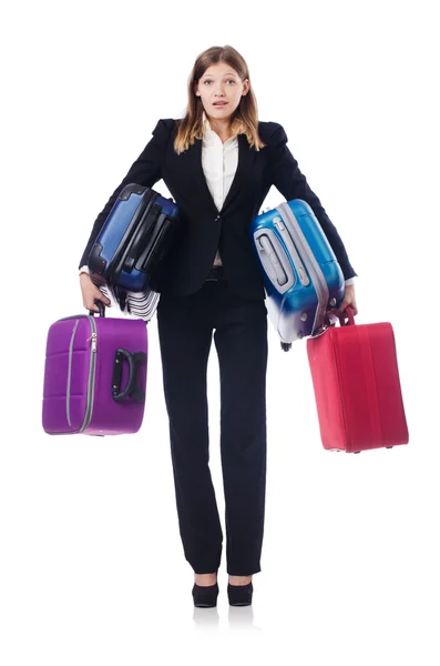 Businesswoman travelling — Stock Photo, Image