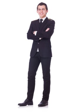 Genç pilot beyazı izole etti.