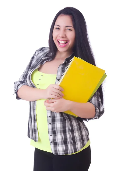 Estudiante preparándose para exámenes universitarios —  Fotos de Stock